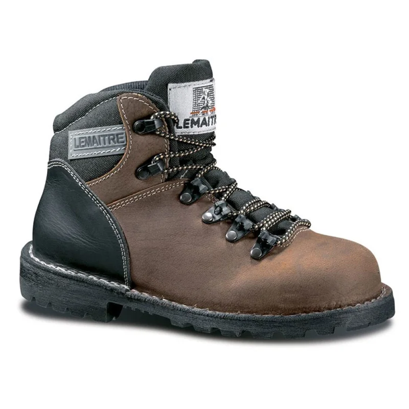 Chaussures de sécurité BTP norme S3 - SAHARA LEMAITRE 46 Marron