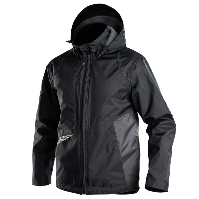 Veste imperméable et coupe-vent DASSY HYPER 0 / Taille XS Noir / Gris