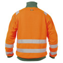 Sweat-shirt haute visibilité orange et vert DASSY DENVER