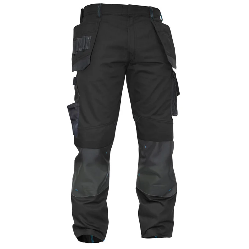 Pantalon de travail déperlant multipoches - MAGNETIC DASSY Noir contrasté Gris 52