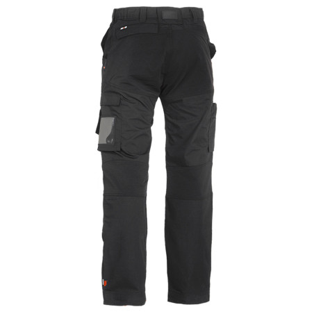 Pantalon de travail noir tissu stretch HEROCK HECTOR 