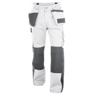 Pantalon de travail blanc et gris Dassy SEATTLE 245