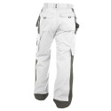 Pantalon de chantier blanc et gris Dassy SEATTLE 245