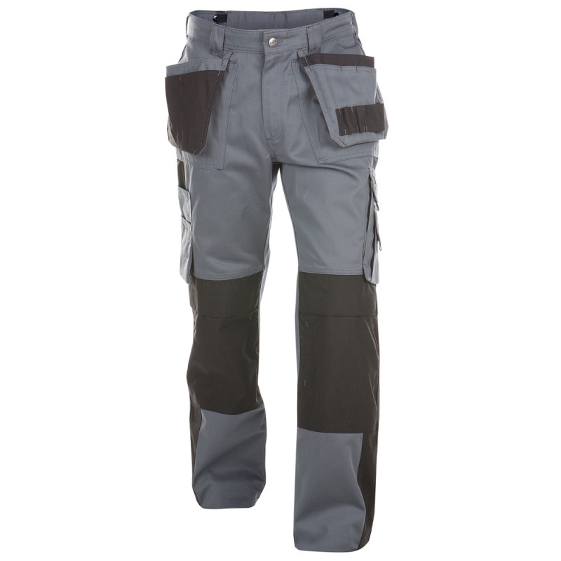 Pantalon de travail multi-poches - SEATTLE DASSY 245 Gris contrasté Noir 40