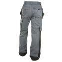 Pantalon professionnel gris et noir Dassy SEATTLE 245