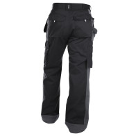 Pantalon noir de travail multi-poches Dassy SEATTLE 300