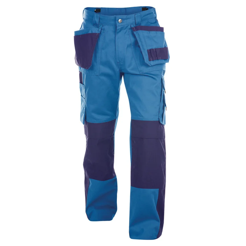 Pantalon de travail multipoches SEATTLE DASSY 300 50 Bleu Roi contrasté Marine