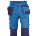 Pantalon de travail multipoches Dassy bleu SEATTLE 300