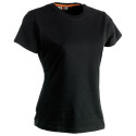 Tee shirt de travail noir pour femme HEROCK EPONA 