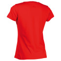 Tee-shirt de travail femme manches courtes rouge HEROCK EPONA 