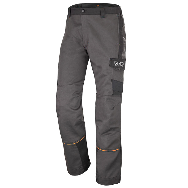 Pantalon atex ignifuge - KONEKT 2 CEPOVETT 1 / 40-42 Gris / Noir