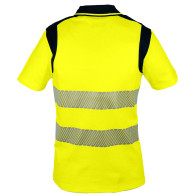 Polo de travail jaune haute visibilité classe 2 Polma Singer Safety