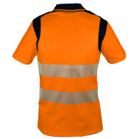 Polo de travail haute visibilité orange classe 2 Polmo Singer Safety