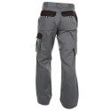 Pantalon de travail gris avec poches Dassy BOSTON 245
