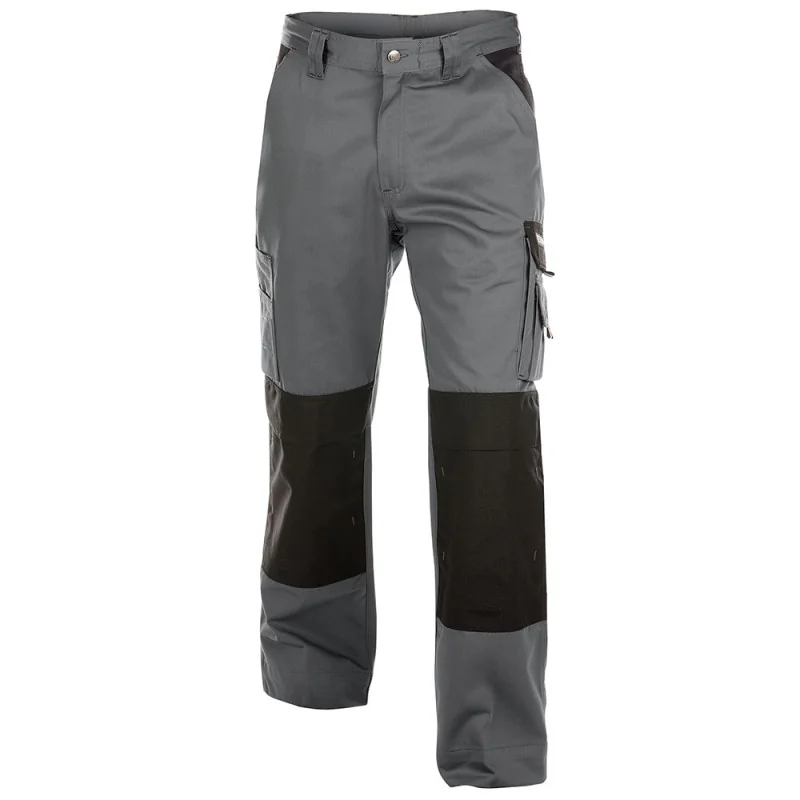 Pantalon de travail bicolore avec poches genoux - DASSY BOSTON 245 Gris contrasté Noir 40