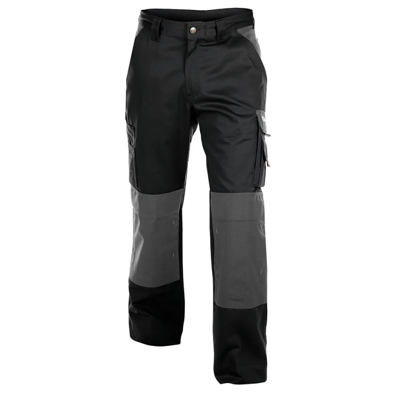 Pantalon de travail bicolore avec poches genoux - DASSY BOSTON 245 Noir contrasté Gris 54