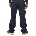 Pantalon HEROCK multi-poches bleu DAGAN