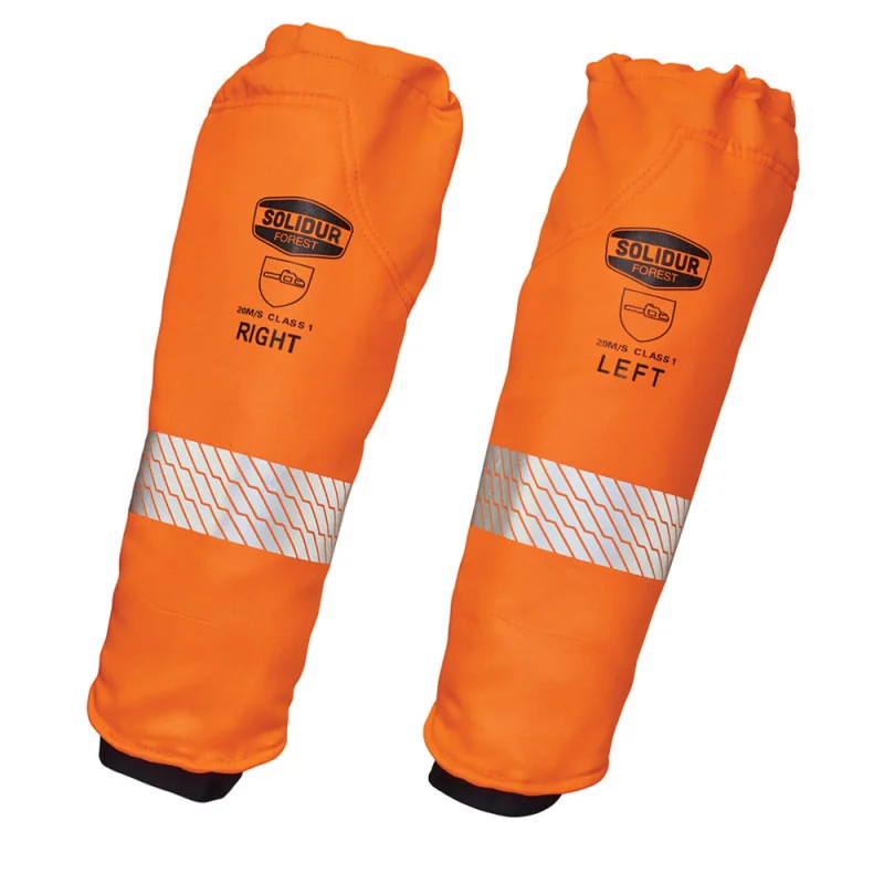 Manchettes anti-coupures classe 1 SOLIDUR INFINITY INMA Orange Taille Unique