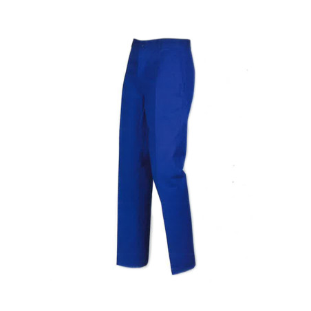 Pantalon bleu de travail pas cher en 100% coton Lafodex
