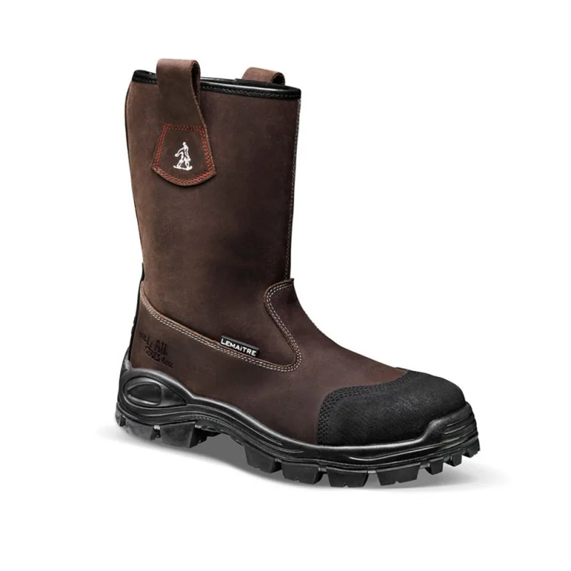 Bottes de chantier sans métal S3 CI SRC - MOJAVE LEMAITRE 44 Marron
