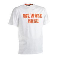 T-shirt de travail blanc manches courtes ANUBIS HEROCK
