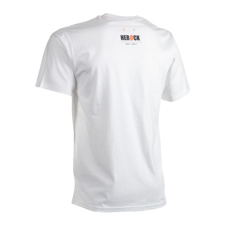 T-shirt blanc de travail manches courtes ANUBIS HEROCK