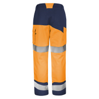 Pantalon EN ISO 20471 classe 2 orange FLUO SAFE XP Cepovett