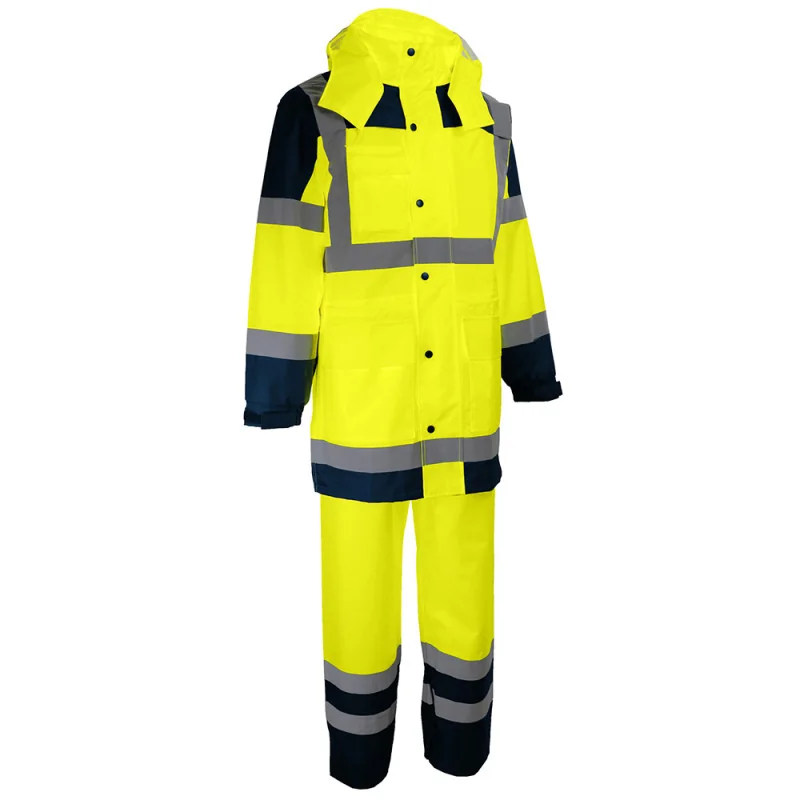 Complet de pluie haute visibilité - VILA/VILO SINGER SAFETY Jaune 4XL
