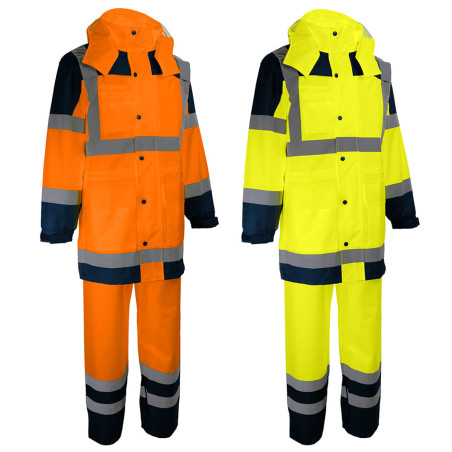 Complet de pluie haute visibilité pantalon et veste - Singer Safety VILA/VILO