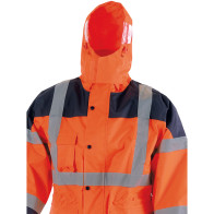 Veste de pluie haute visibilité orange VILO Singer Safety