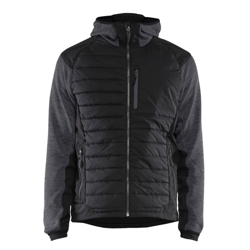 Veste de travail hybride avec doublure matelassée - 59302117 Blaklader Gris foncé / Noir XL