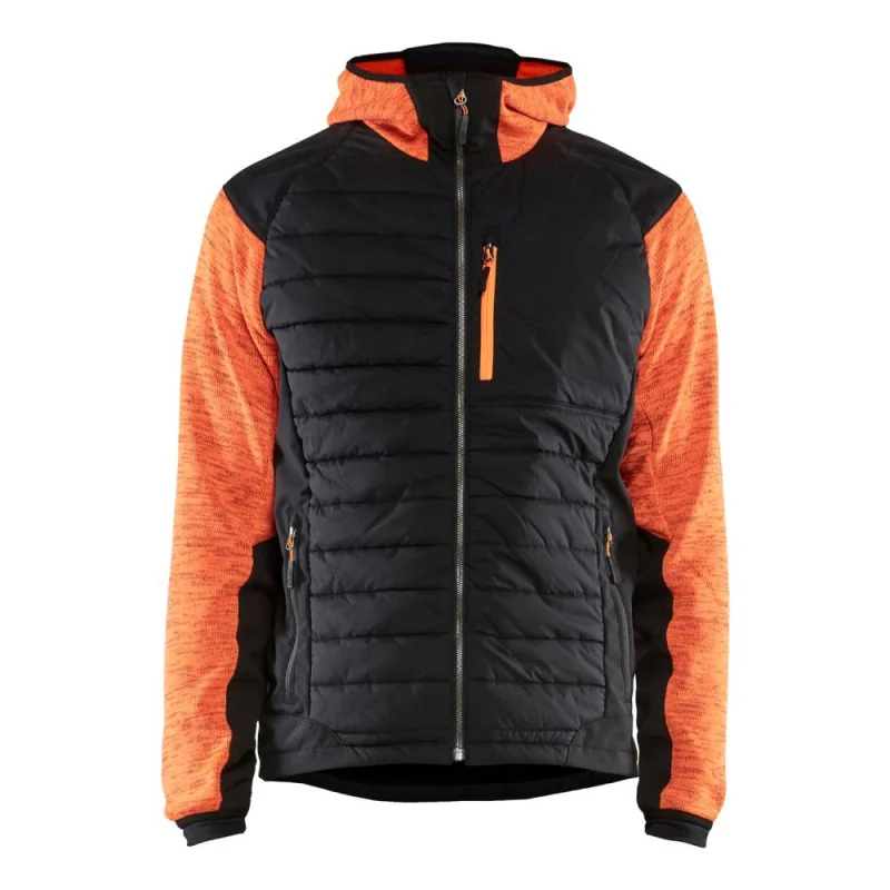 Veste de travail hybride avec doublure matelassée - 59302117 Blaklader Orange / Noir 4XL