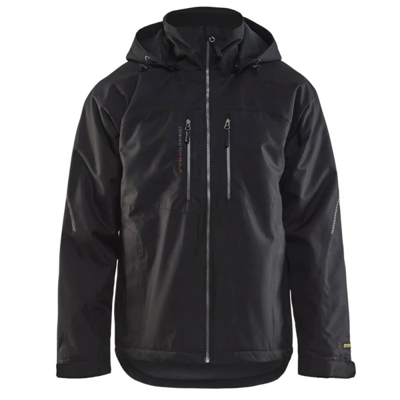 Veste de travail imperméable et coupe-vent - 48901977 Blaklader Noir 3XL