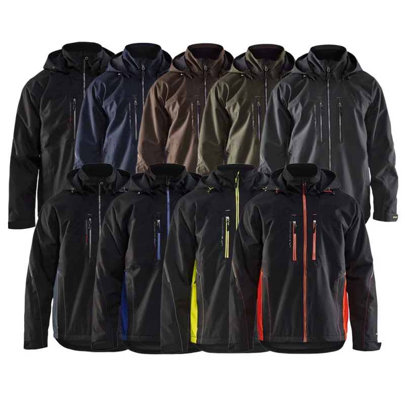 Veste de travail imperméable et coupe-vent - 48901977 Blaklader Noir 6XL