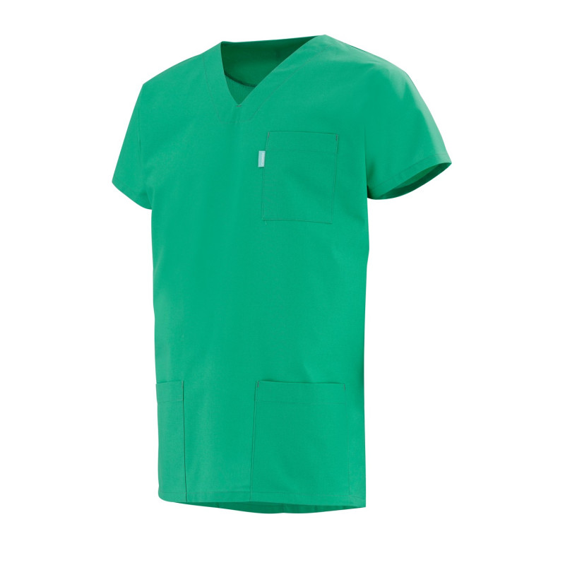 Tunique Médicale Courte Mixte LAFONT ALMIRE - 2ZOETM3 - Déstockage 1 / Taille S Vert Opératoire