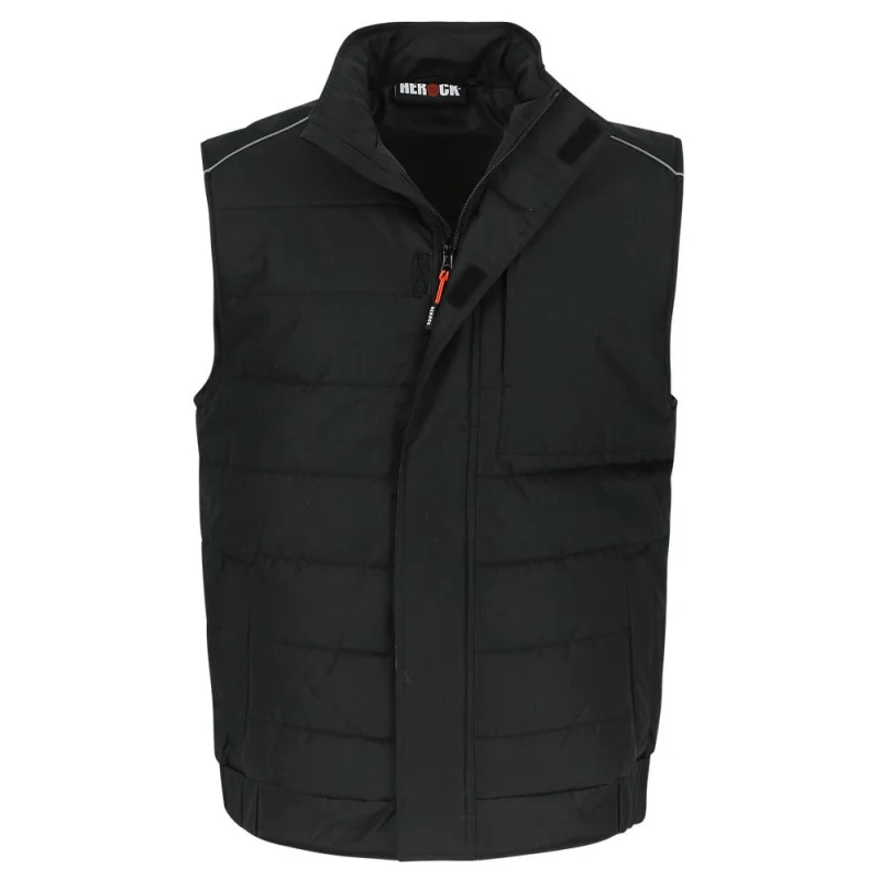 Gilet de travail déperlant DIOMEDES HEROCK - 21MBW2101 Noir S