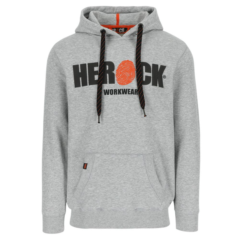Sweat pro à capuche HERO HEROCK - 23MSW2101 Gris Chiné 3XL