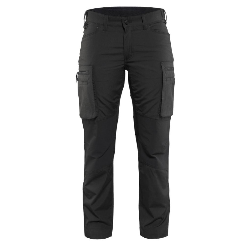 Pantalon de travail femme léger et stretch - 71591845 Blaklader 48 Noir