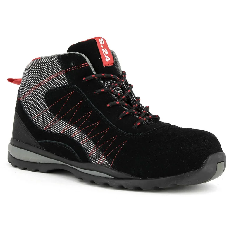 Chaussures de sécurité S1P HRO SRA - LEVANT S24 42 Noir / Gris