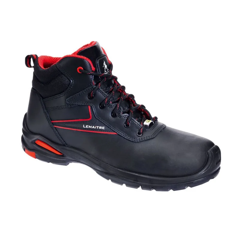 Chaussure de sécurité haute S3 SRC ESD - GEORGE HIGH LEMAITRE 39 Noir