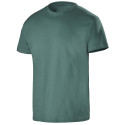T-shirt de travail vert Cepovett en coton bio