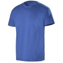Tee shirt de travail coton bio Cepovett Safety bleu roi