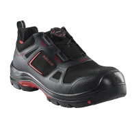 Chaussures de sécurité basses GECKO Blaklader noir et rouge