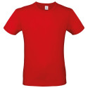 Tee shirt de travail rouge 100% coton