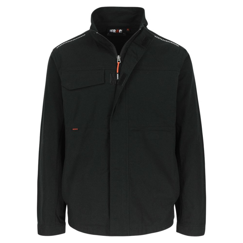 Veste de travail coton élasthanne DRAGO HEROCK - 22MJC2101 Noir S