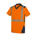 Tee shirt de travail haute visibilité orange T2S BALI
