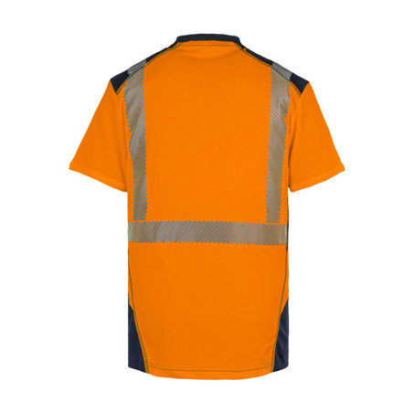 Tee shirt haute visibilité orange T2S BALI