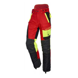 Pantalon professionnel adapté aux bûcherons Solidur AuthenticNoir 