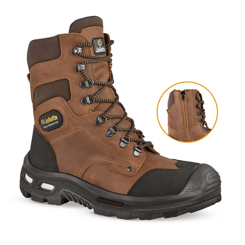 Chaussure de sécurité BTP S3 CI SRC - JALBARAD JALLATTE 42 Marron