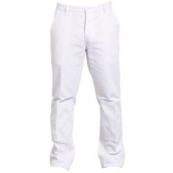 Pantalon de peintre en coton avec poches genoux 01APG110 PBV 